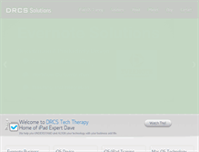 Tablet Screenshot of drcs-solutions.com